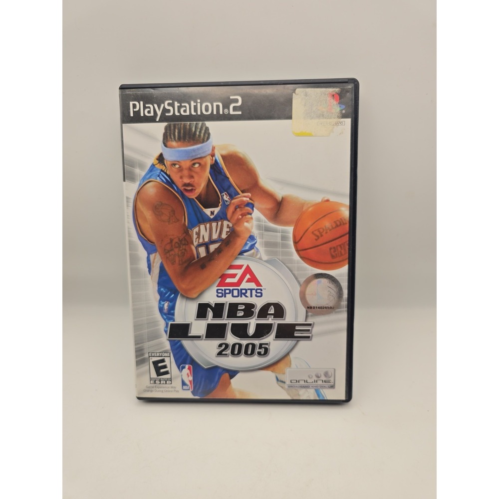 NBA Live 2005 Basketball game for the Playstation 2 PS2 - Complete w/ Manual
